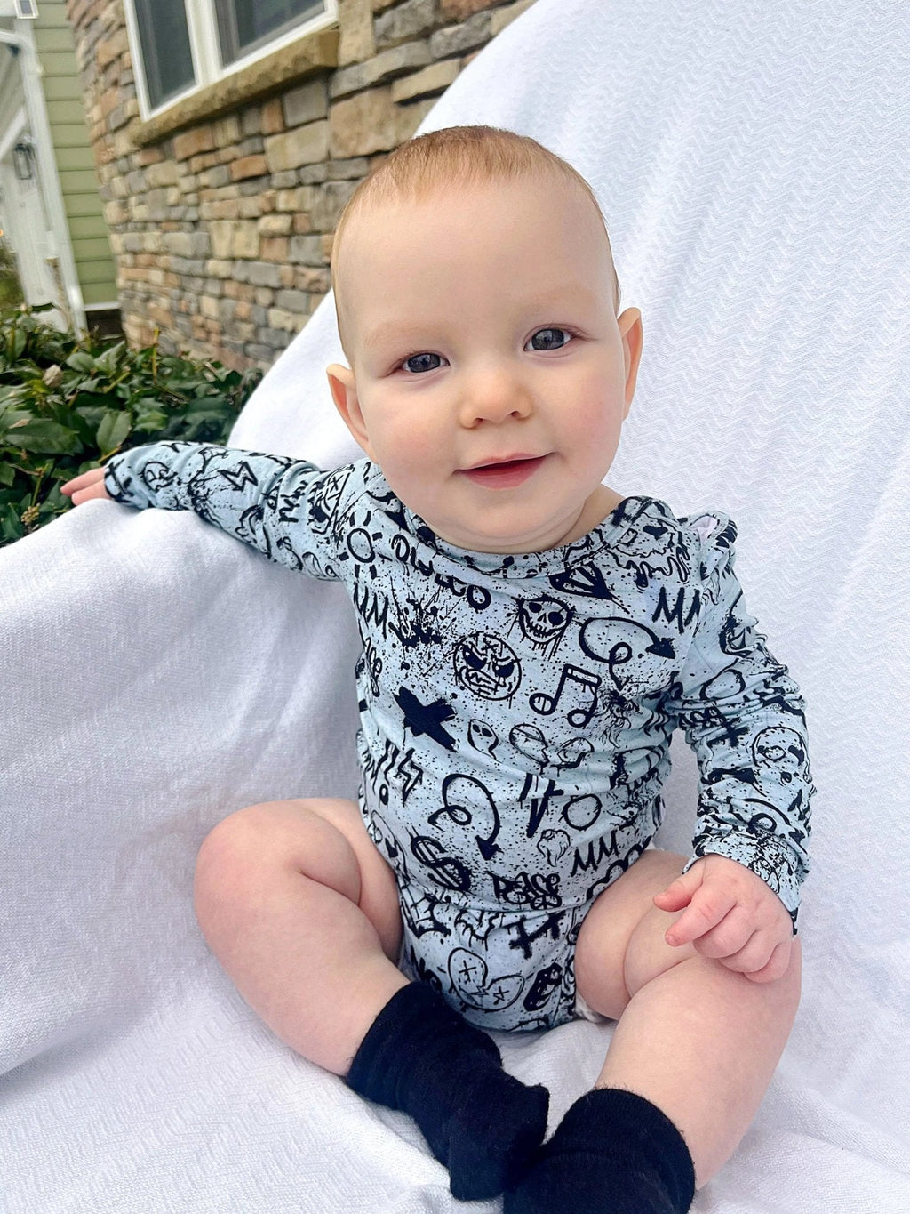 Long Sleeve Bamboo Onesie